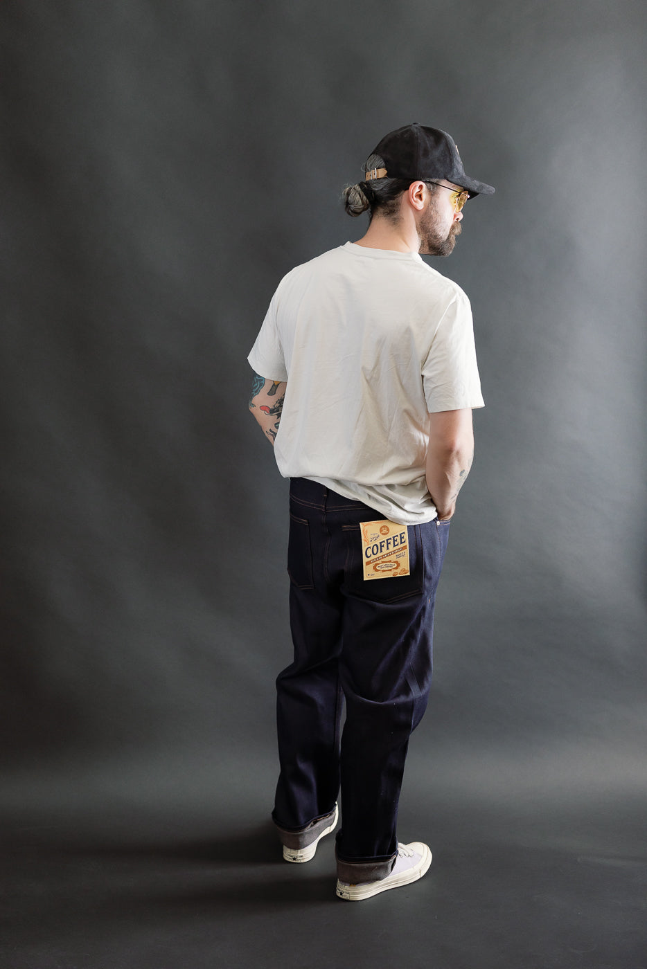 12.5oz - Coffee Dye Selvedge - True Guy