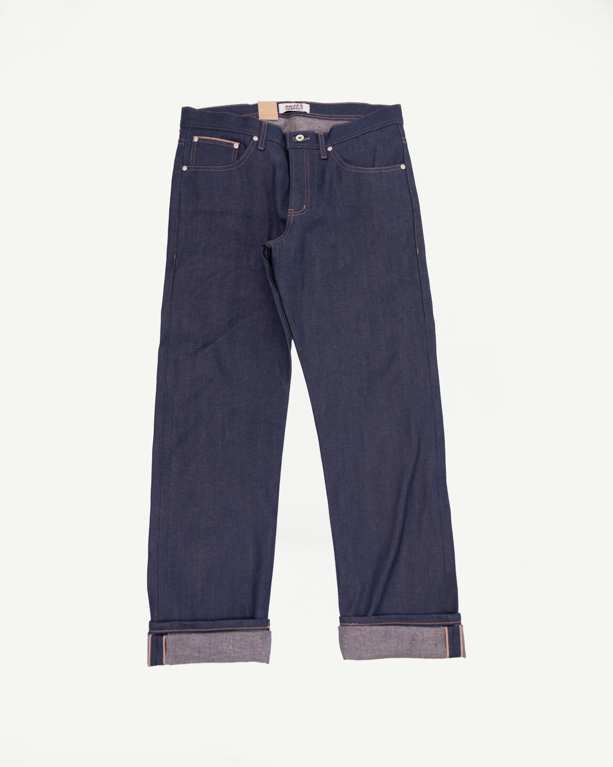 12.5oz - Coffee Dye Selvedge - Weird Guy