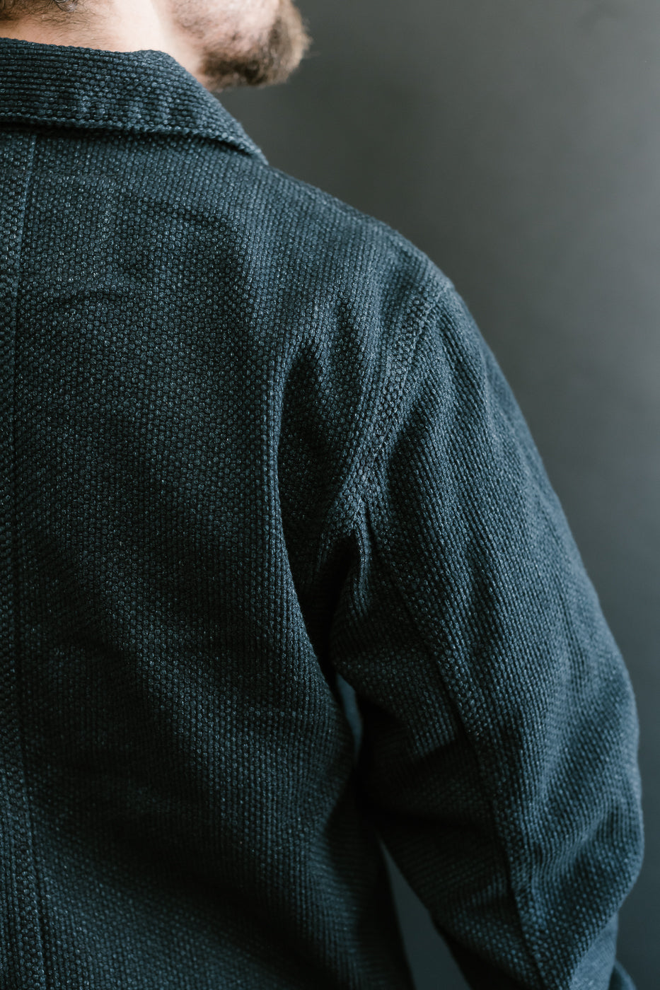 12.5oz - Indigo Sashiko - Chore Coat