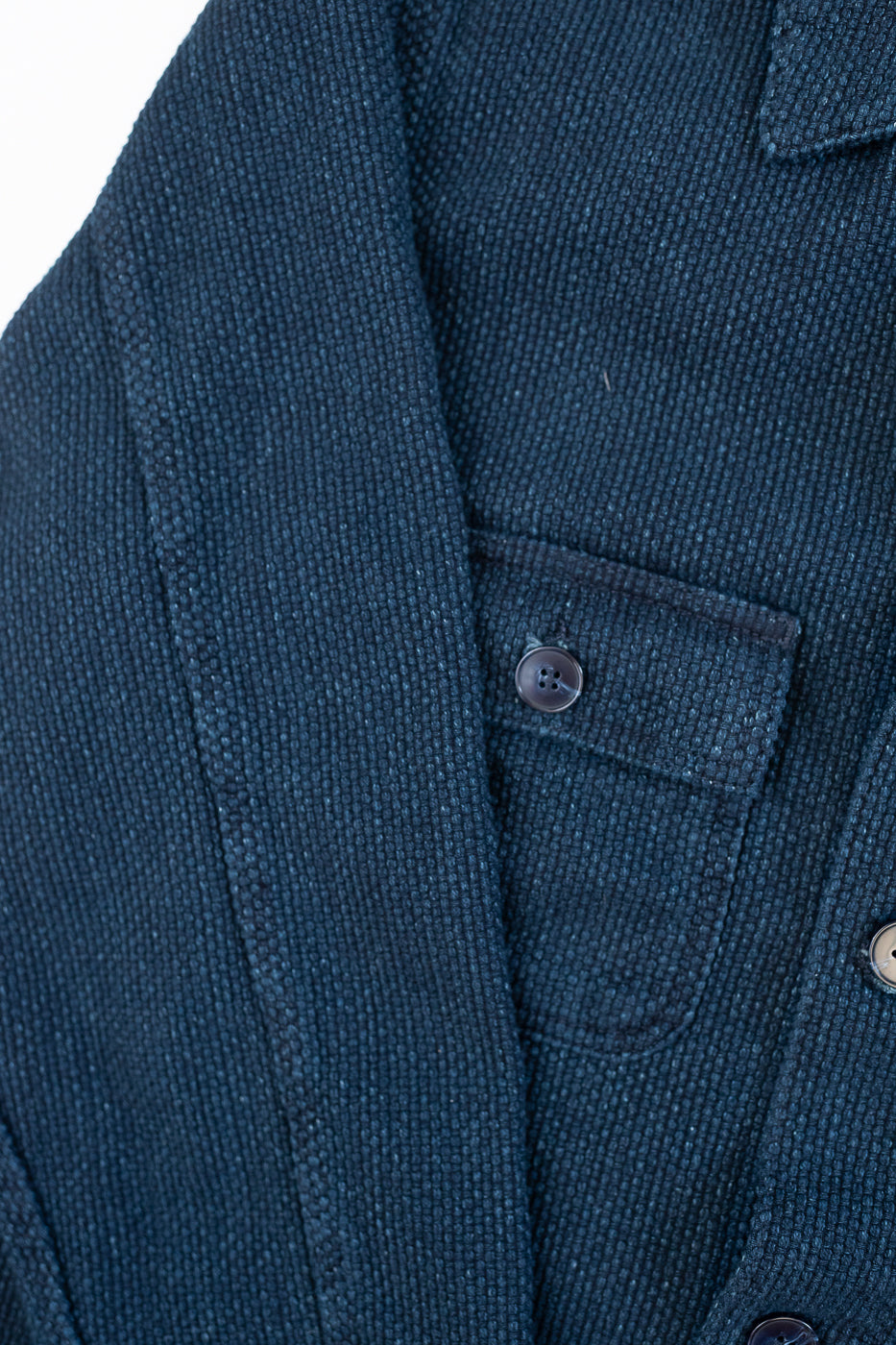 12.5oz - Indigo Sashiko - Chore Coat