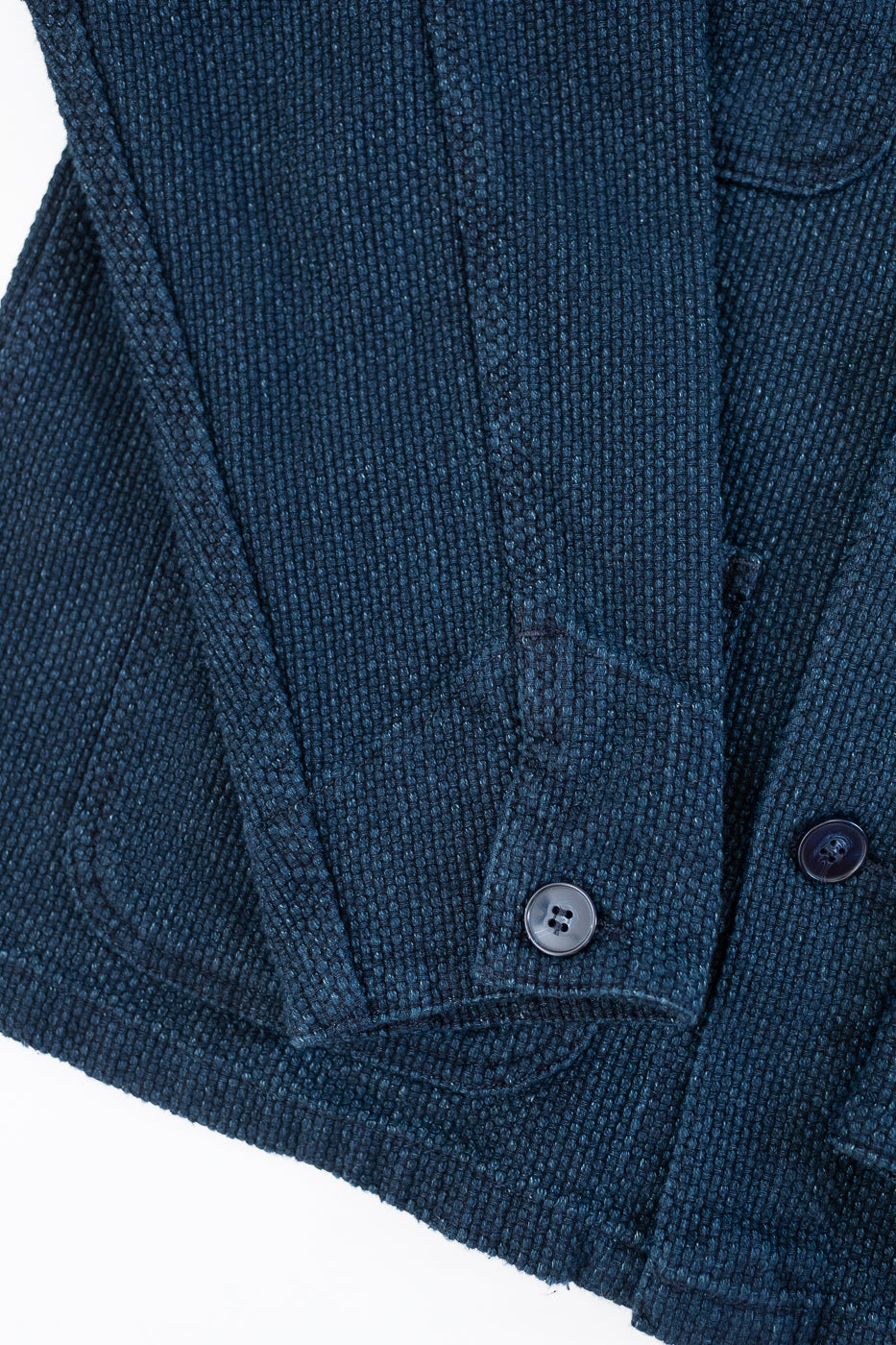 12.5oz - Indigo Sashiko - Chore Coat