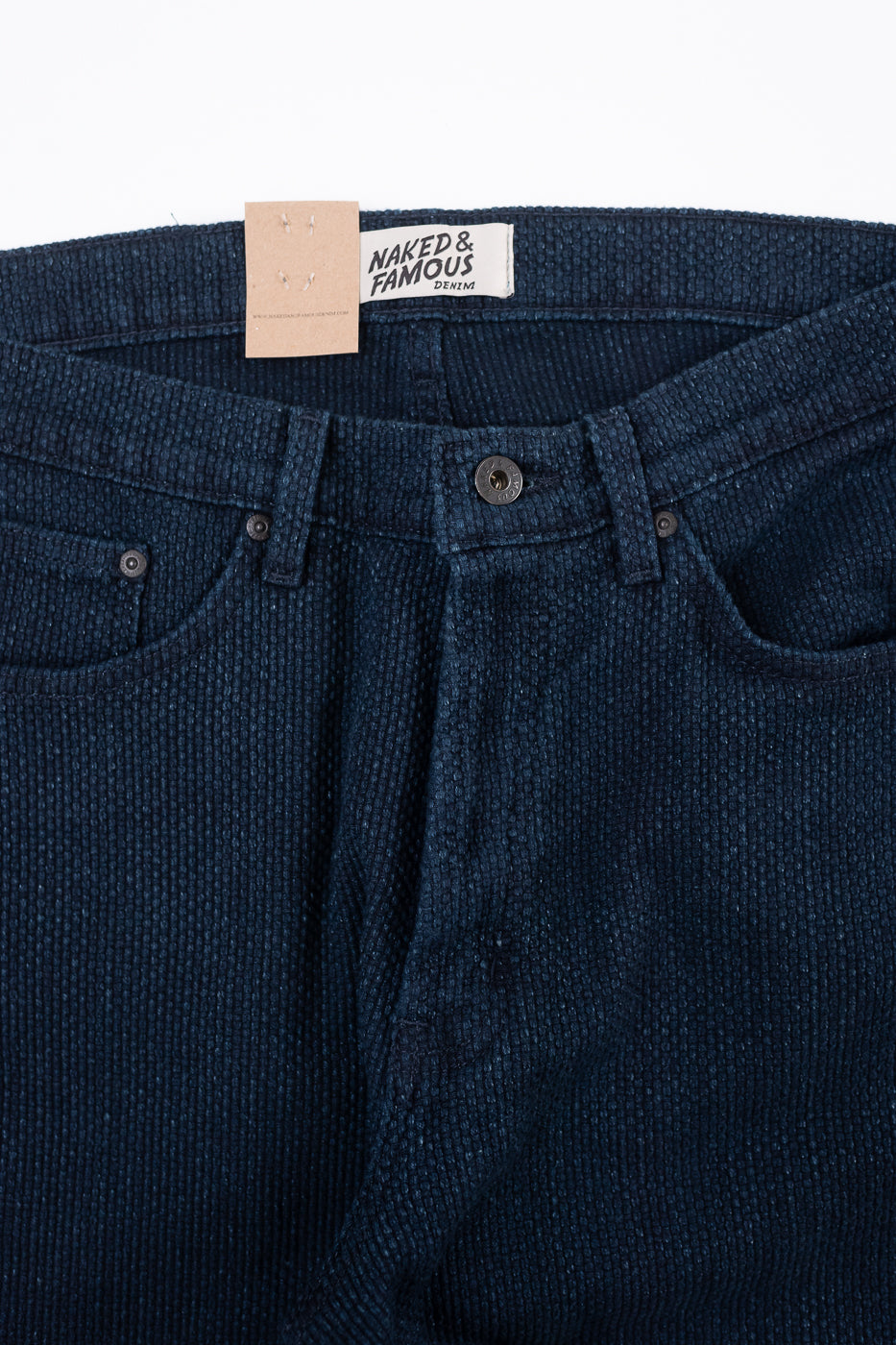 12.5oz - Indigo Sashiko Jeans - True Guy