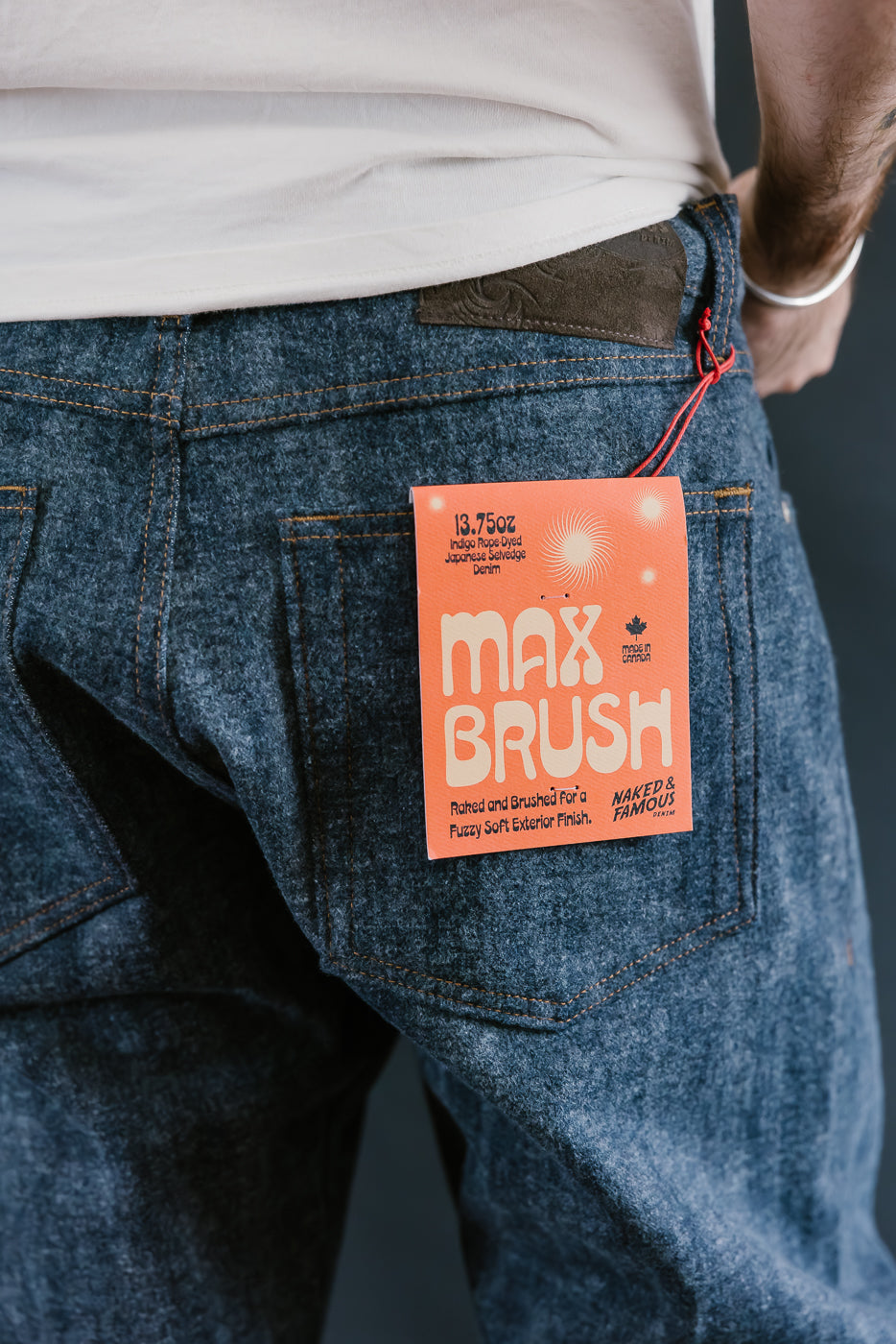 13.75oz - Max Brush Selvedge - True Guy
