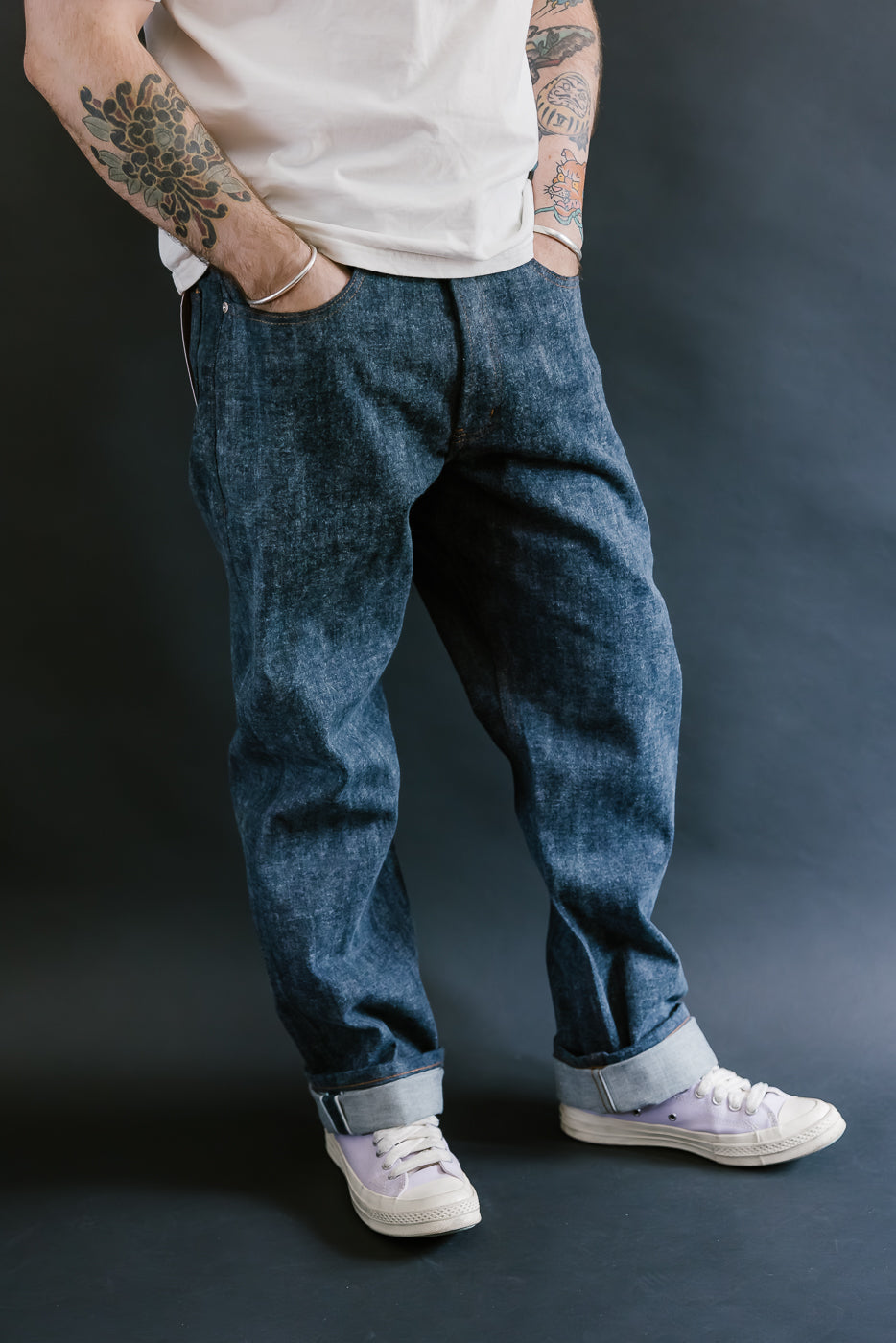 13.75oz - Max Brush Selvedge - True Guy