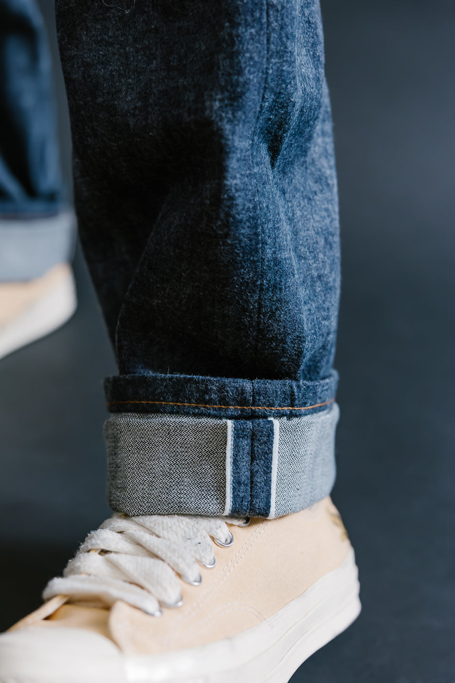 13.75oz - Max Brush Selvedge - Weird Guy