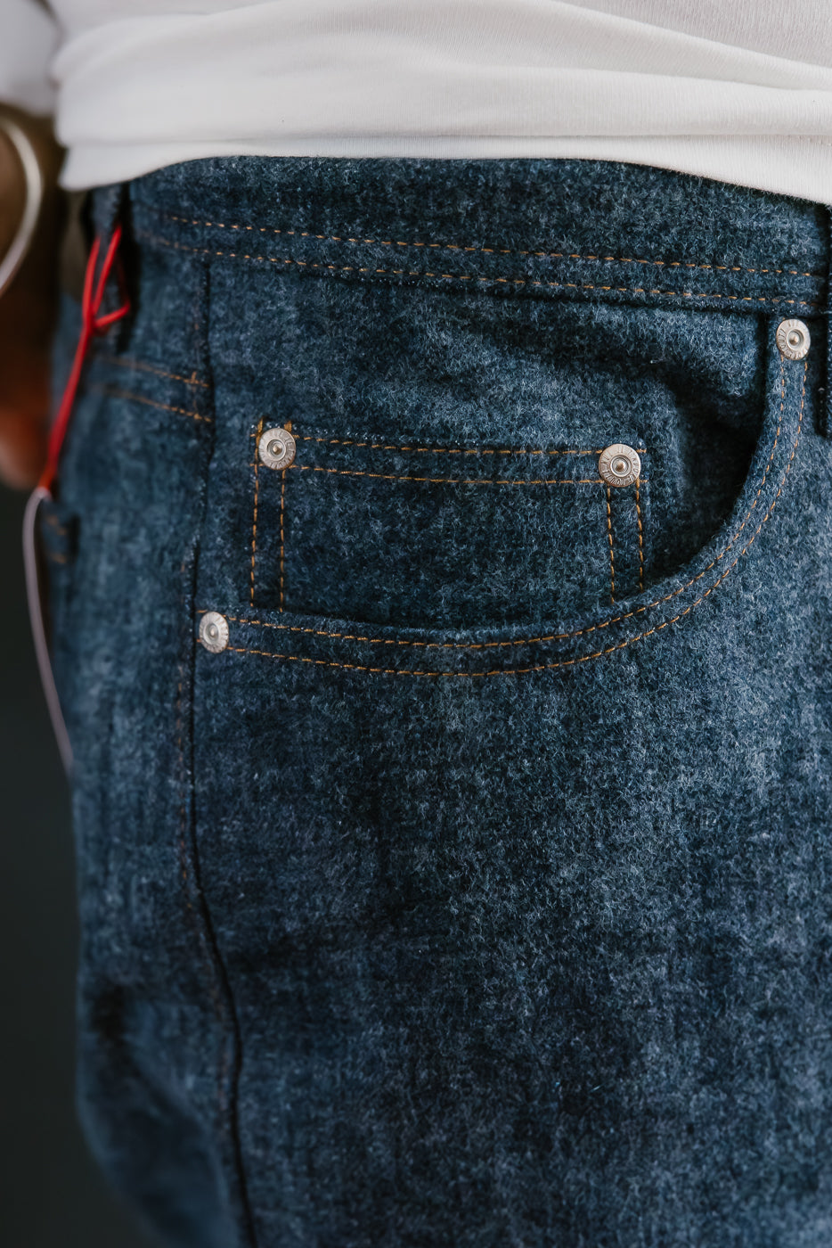 13.75oz - Max Brush Selvedge - Weird Guy