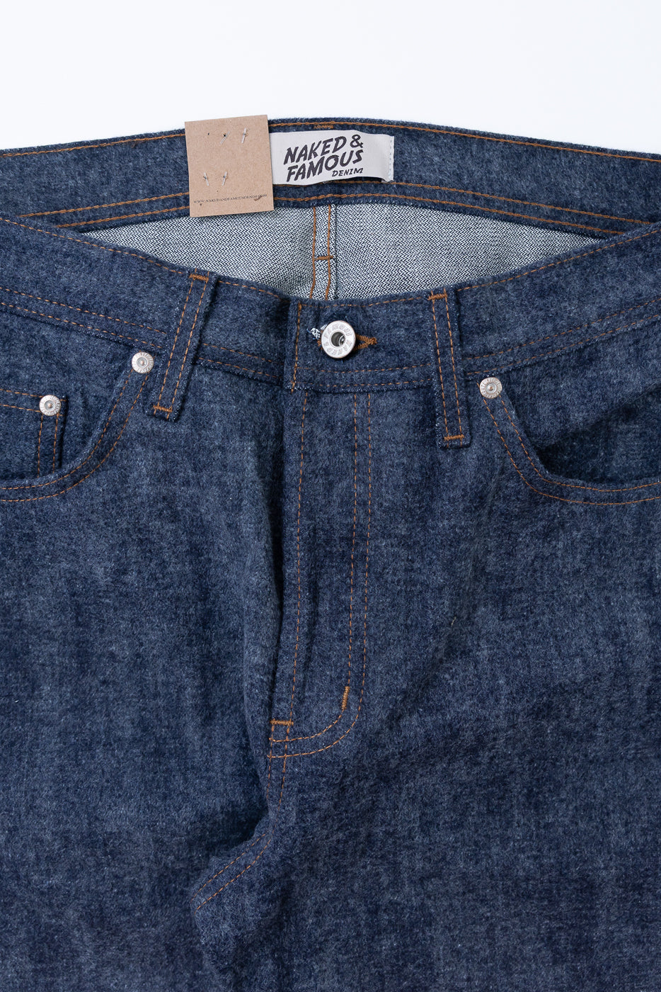13.75oz - Max Brush Selvedge - Weird Guy