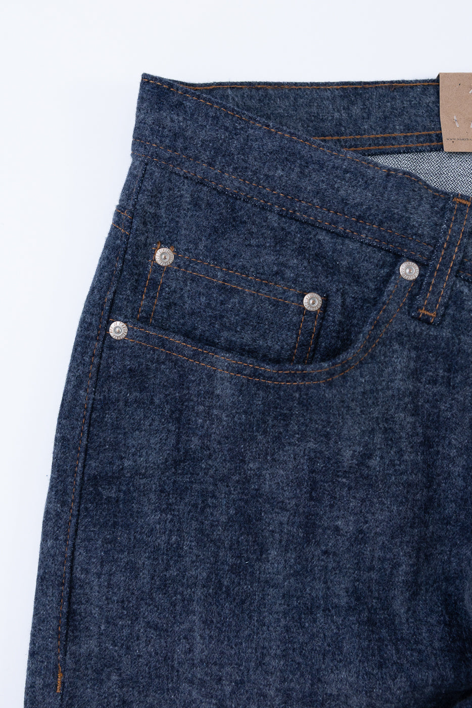 13.75oz - Max Brush Selvedge - Weird Guy