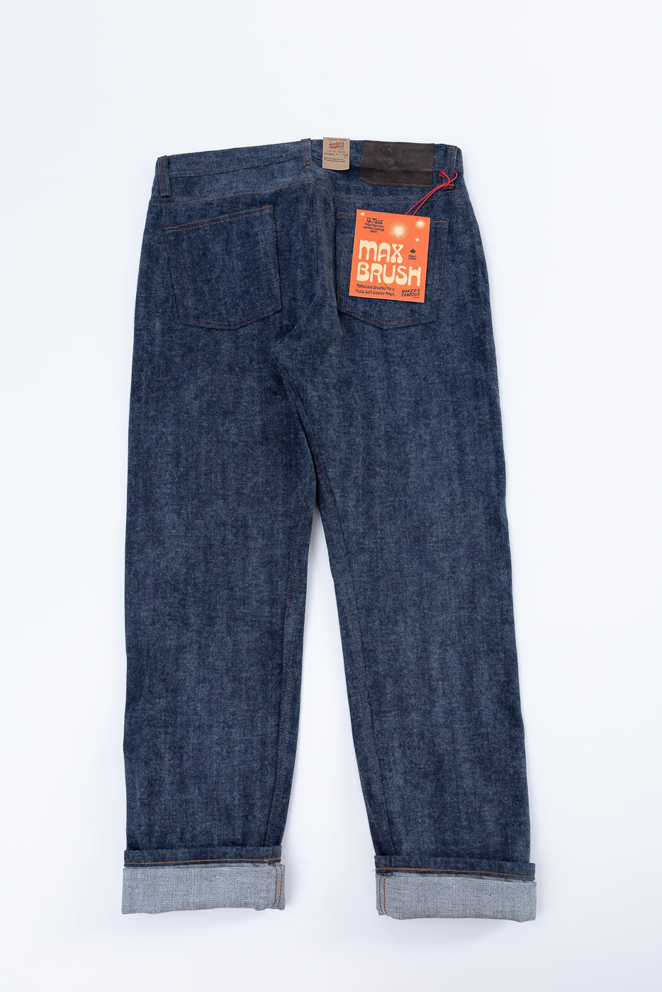 13.75oz - Max Brush Selvedge - Weird Guy