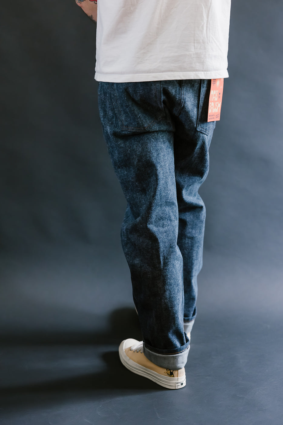 13.75oz - Max Brush Selvedge - Weird Guy