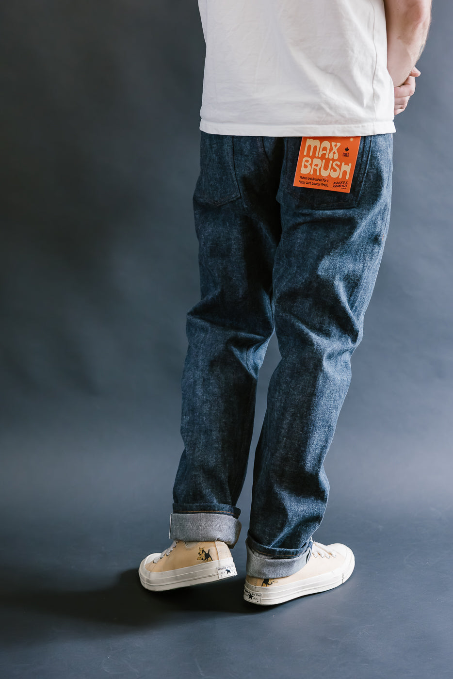 13.75oz - Max Brush Selvedge - Weird Guy