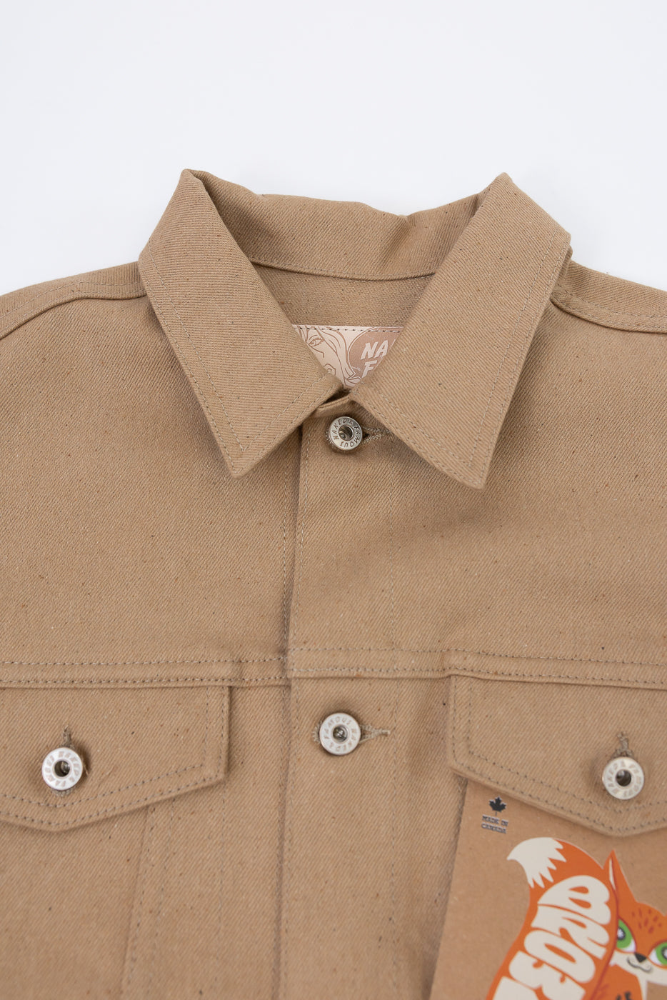 13oz - Brown Fox Selvedge - Denim Jacket | Dant