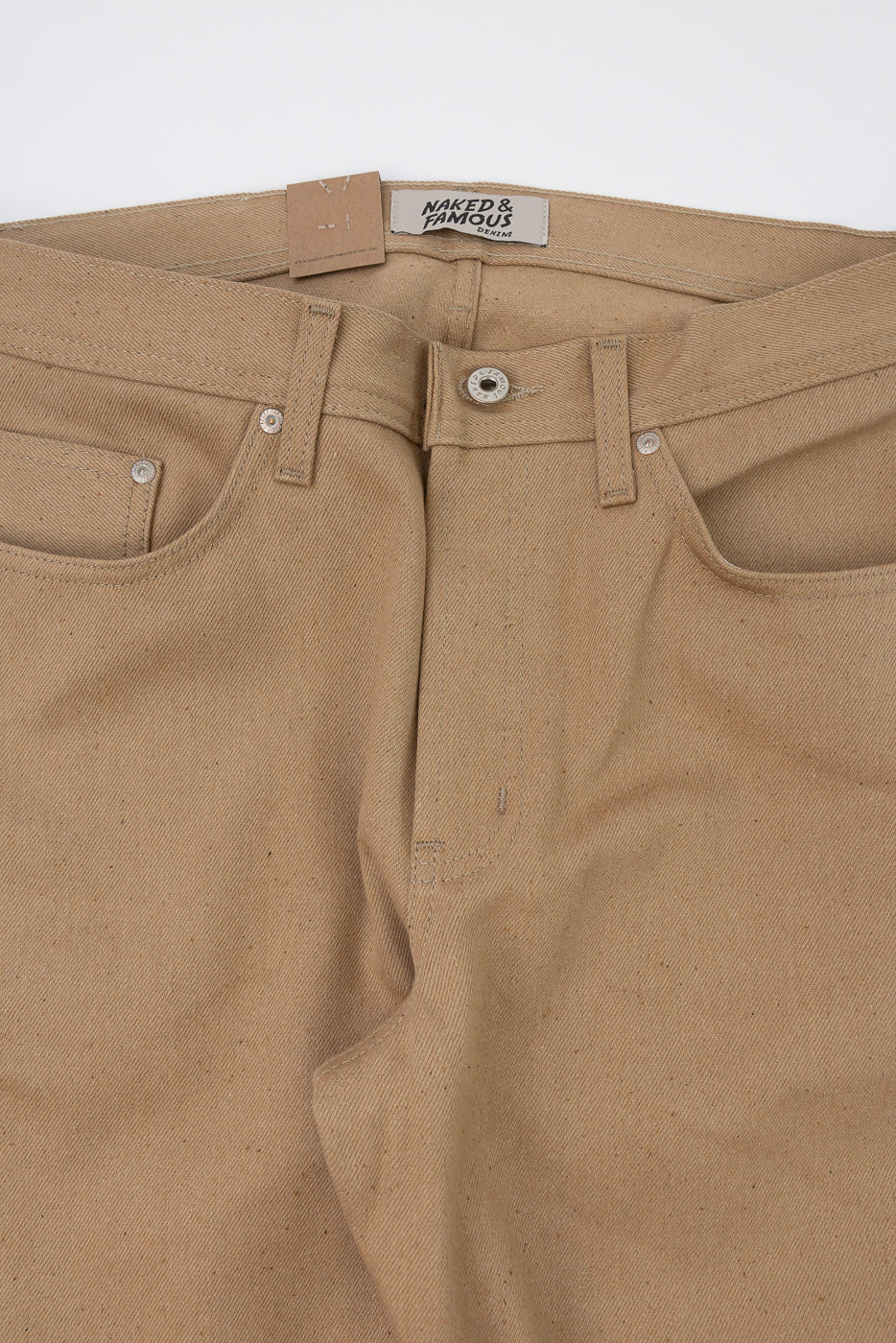 thought we friends NEVERLEFTO01 レアパンツ 13oz - Brown Fox Selvedge - Weird Guy | Dant