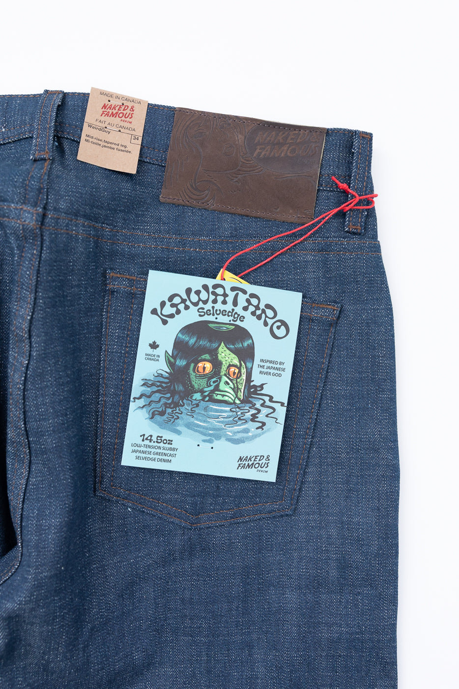 14.5oz - Kawataro Indigo Selvedge - Weird Guy