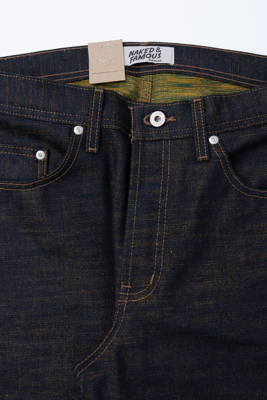 14oz - Citrus Kasuri Selvedge - Weird Guy | Dant