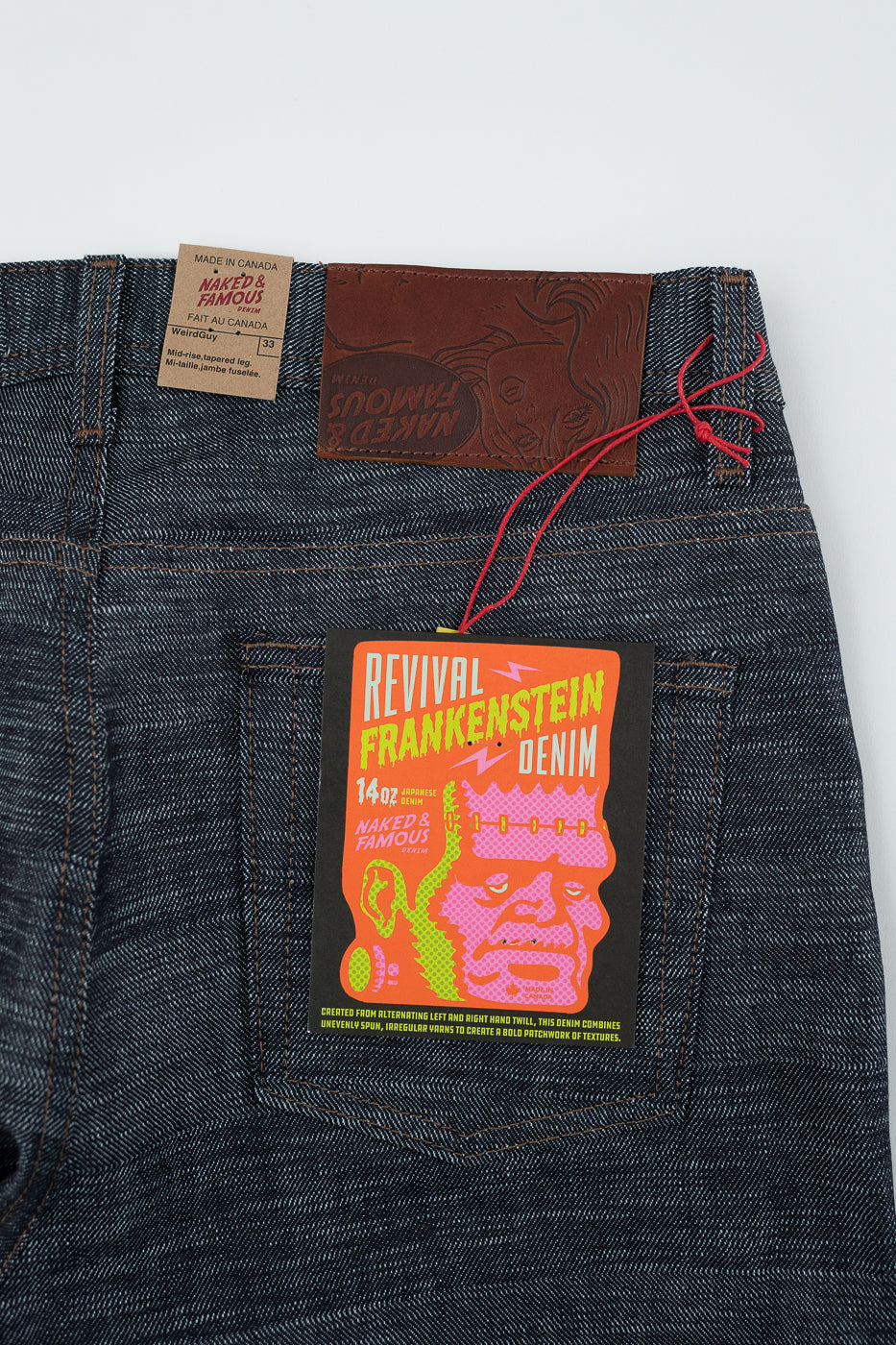 14oz - Revival Frankenstein Denim - Weird Guy