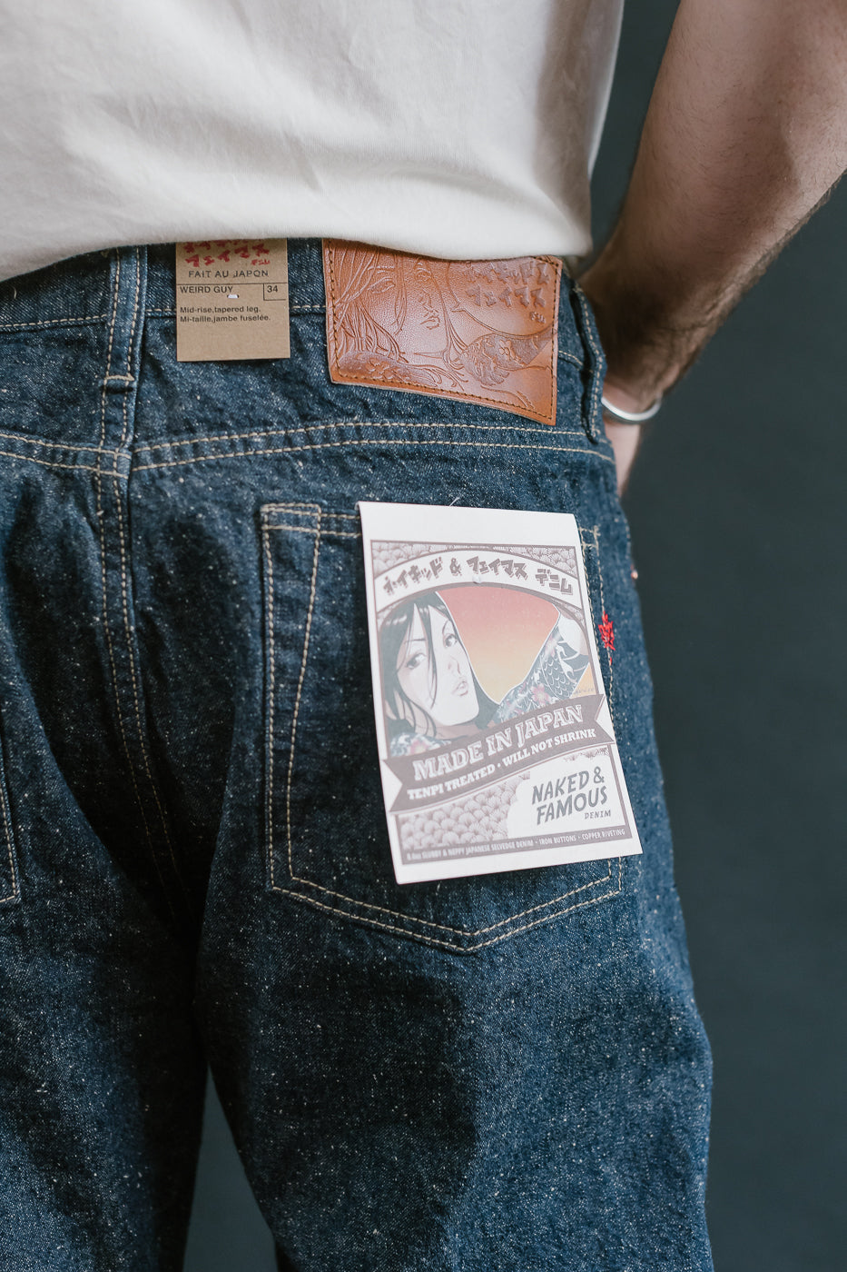 8.6oz - MIJ14 Haru Kaze Selvedge - Weird Guy
