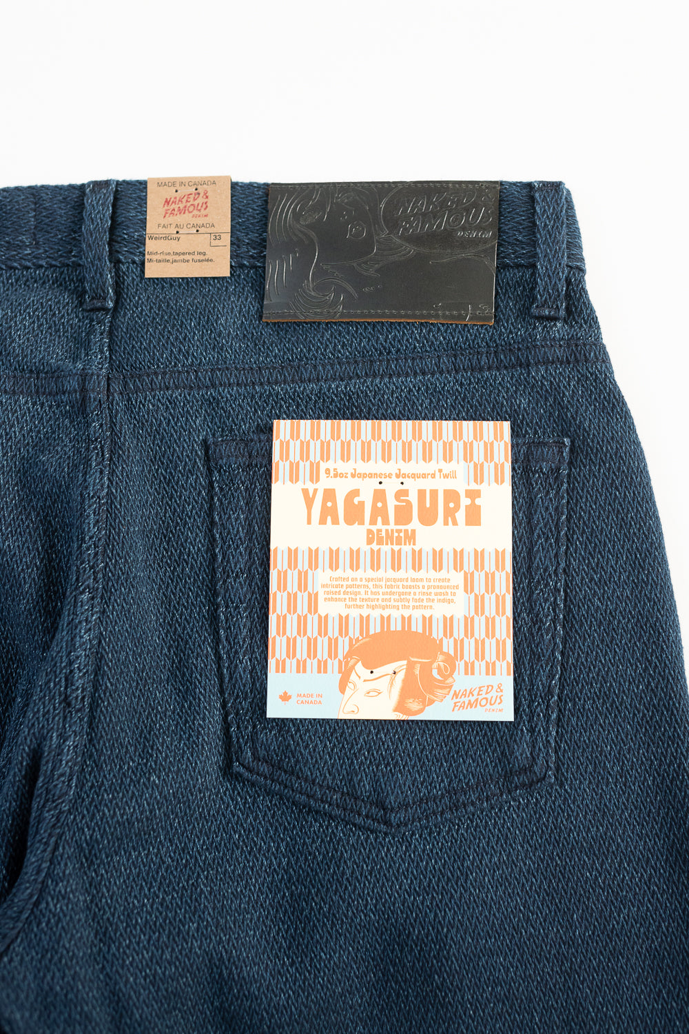 9.5oz - Yagasuri Denim - Weird Guy