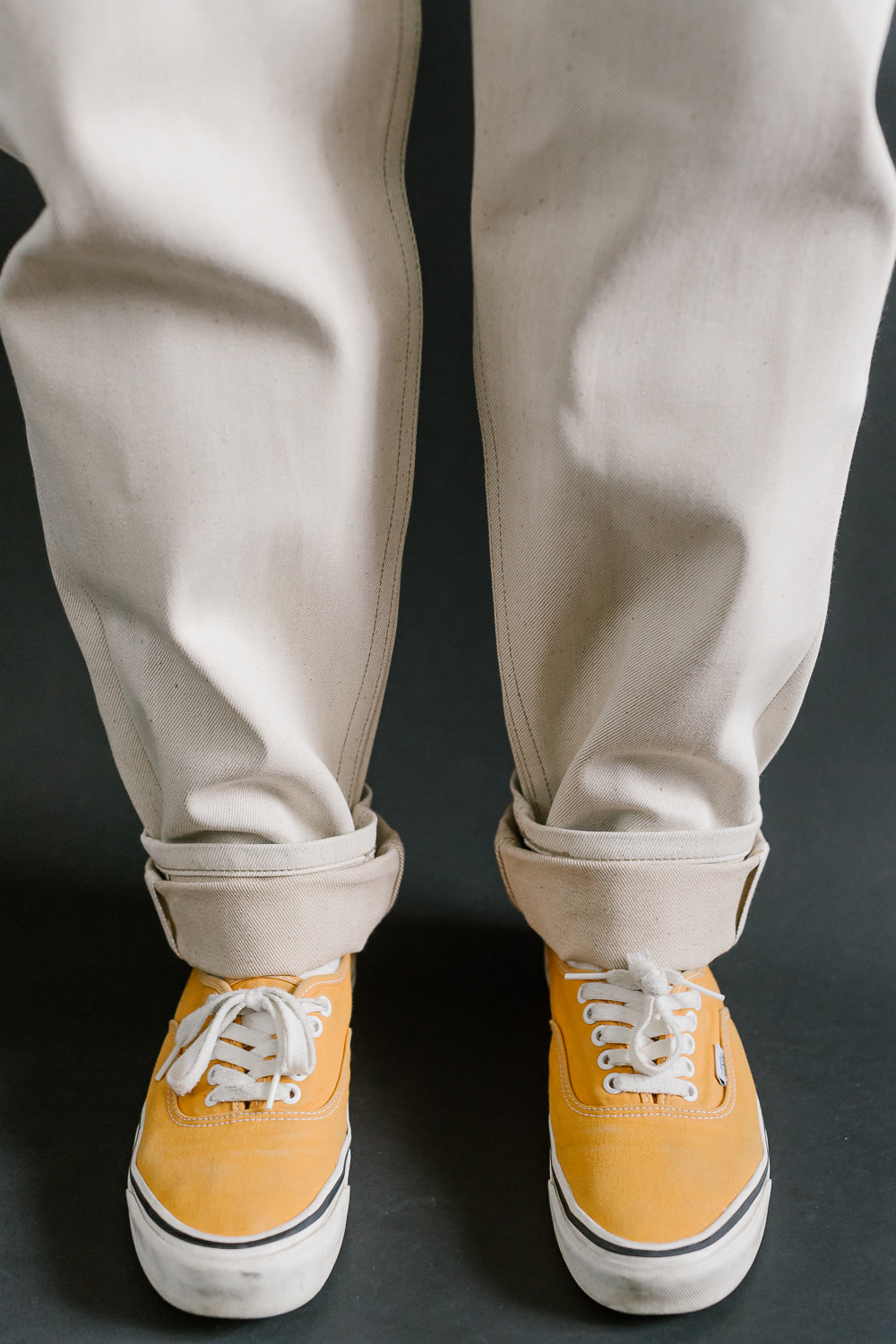 13.6oz - All Natural Ecru Foxfibre® Selvedge - Easy Guy