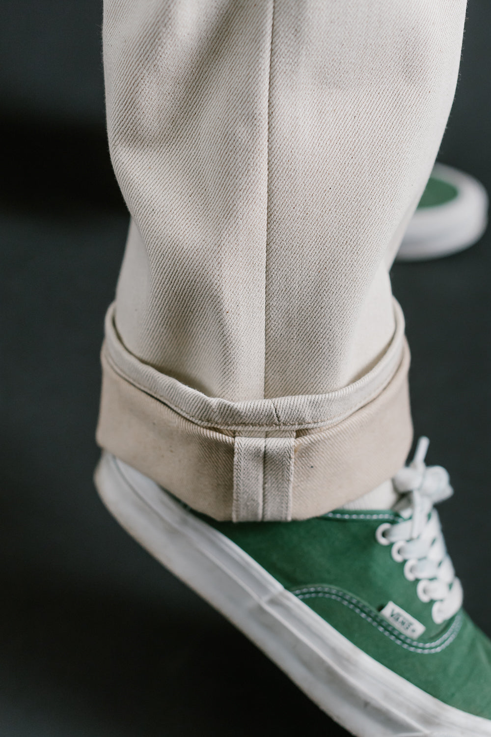 13.6oz - All Natural Ecru Foxfibre® Selvedge - True Guy