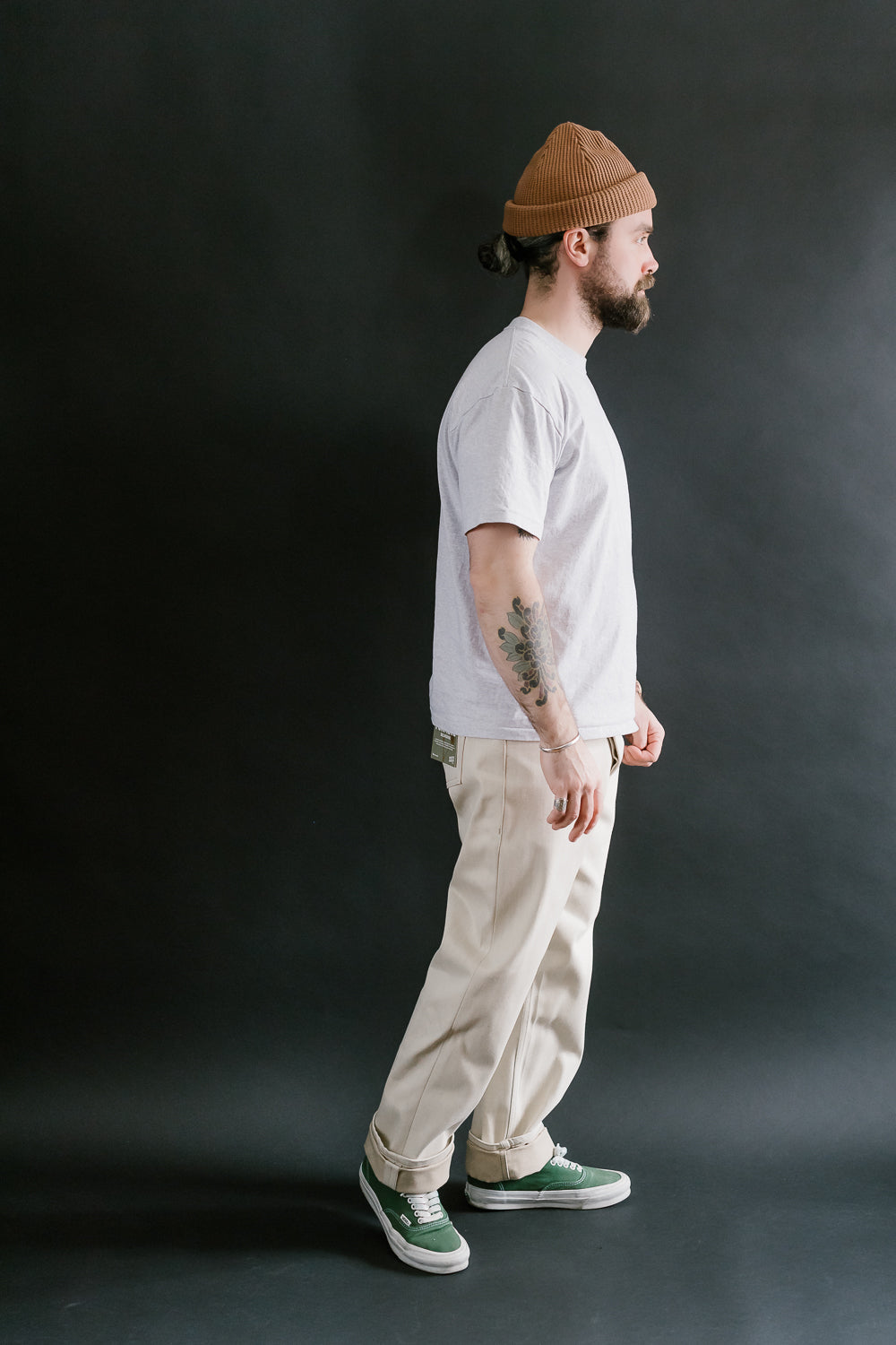 13.6oz - All Natural Ecru Foxfibre® Selvedge - True Guy