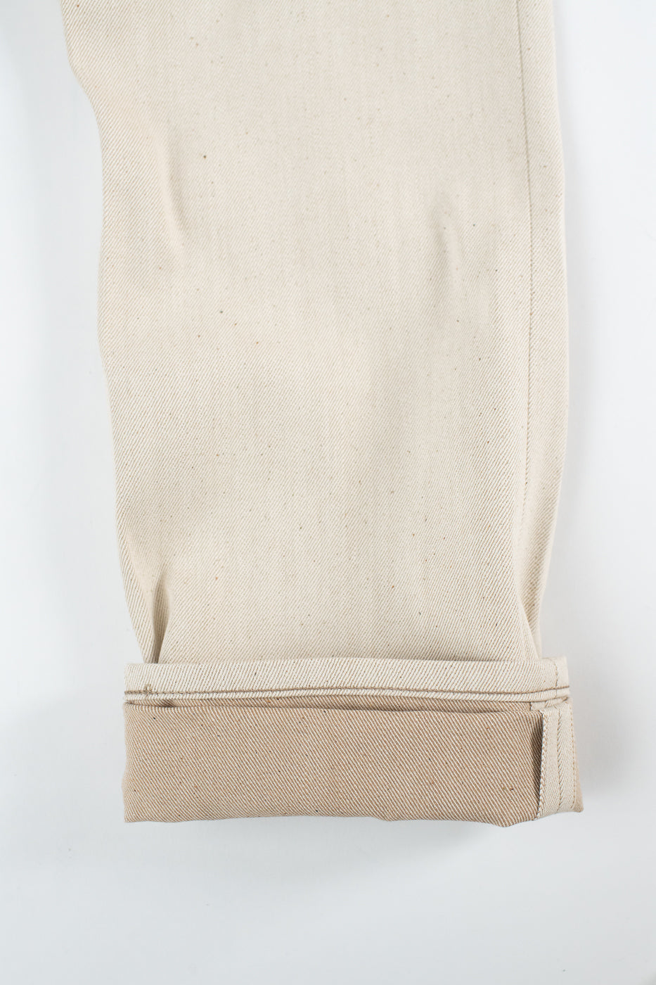 13.6oz - All Natural Ecru Foxfibre® Selvedge - True Guy