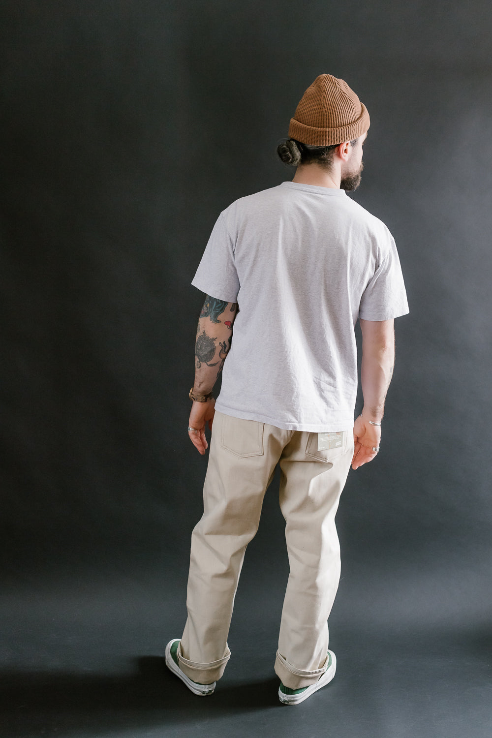 13.6oz - All Natural Ecru Foxfibre® Selvedge - True Guy