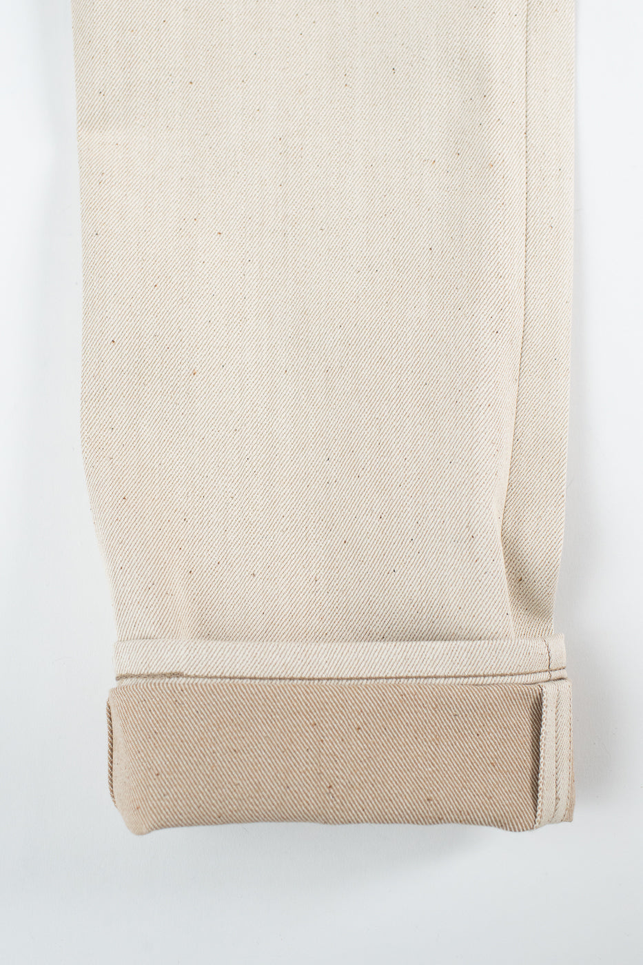 13.6oz - All Natural Ecru Foxfibre® Selvedge - Weird Guy