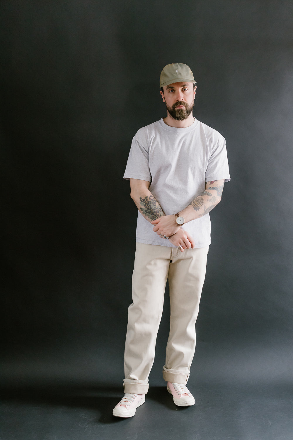 13.6oz - All Natural Ecru Foxfibre® Selvedge - Weird Guy