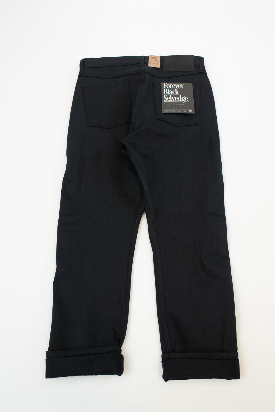 12.5oz - Forever Black Selvedge Denim - True Guy