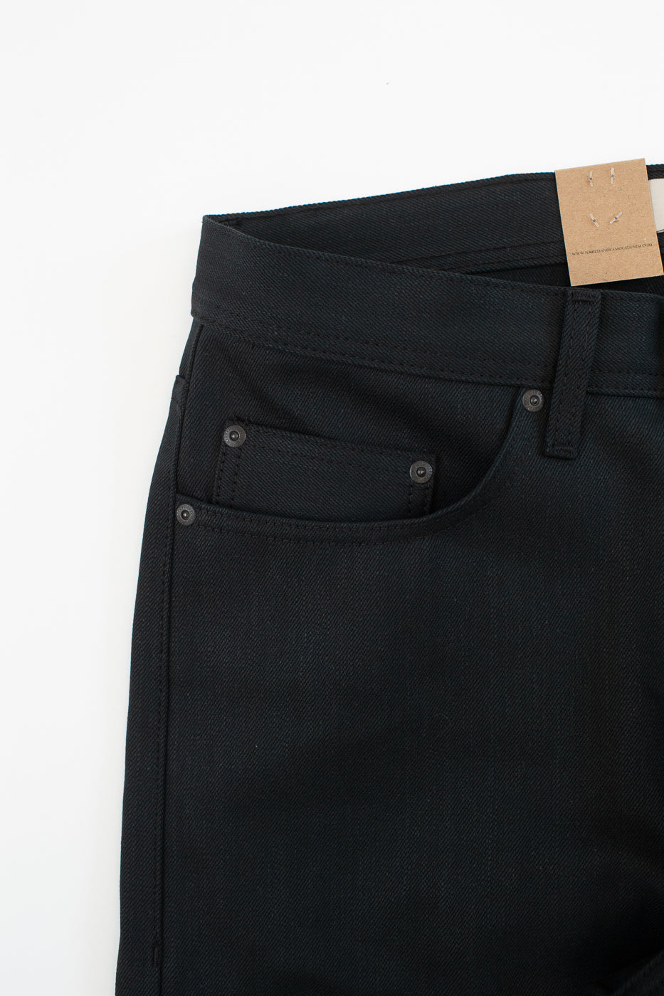 12.5oz - Forever Black Selvedge Denim - Weird Guy
