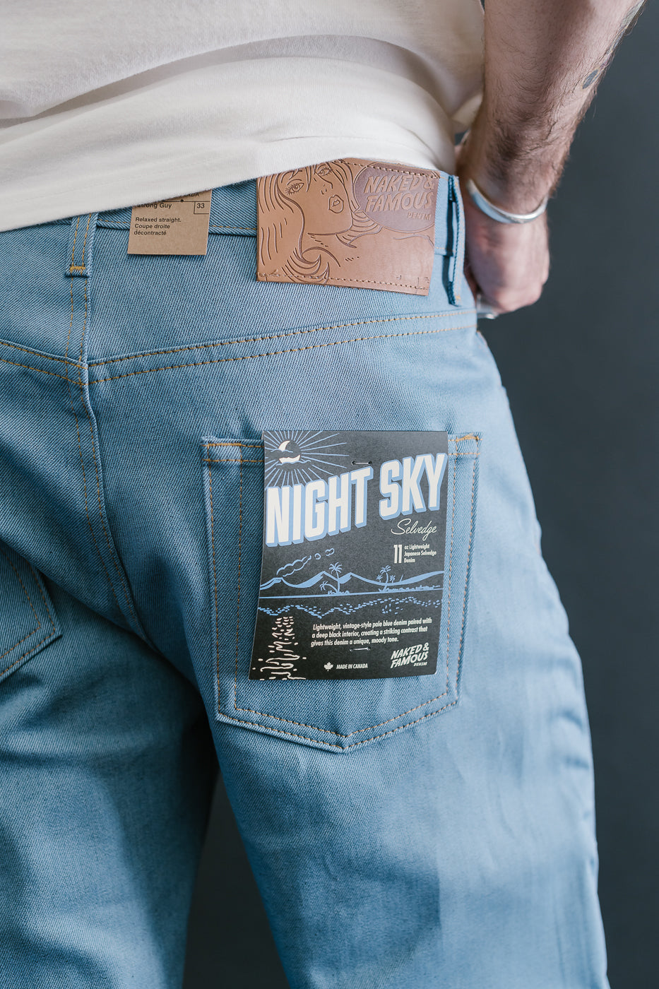 11oz - Night Sky Selvedge - Strong Guy