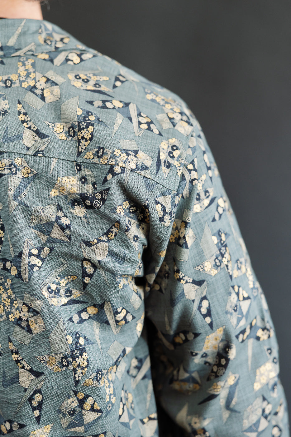 True Shirt - Oragami Poplin - Blue
