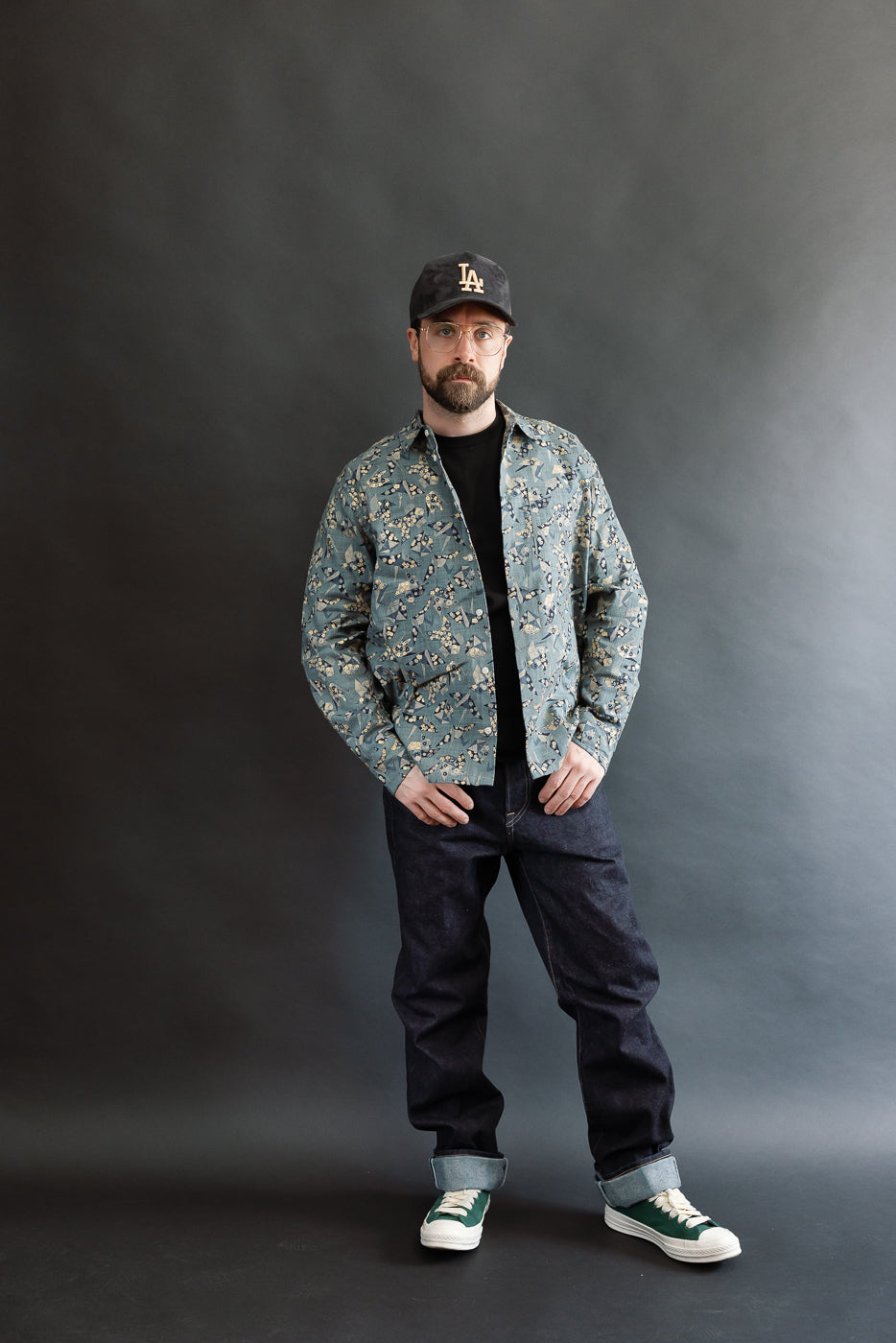 True Shirt - Oragami Poplin - Blue
