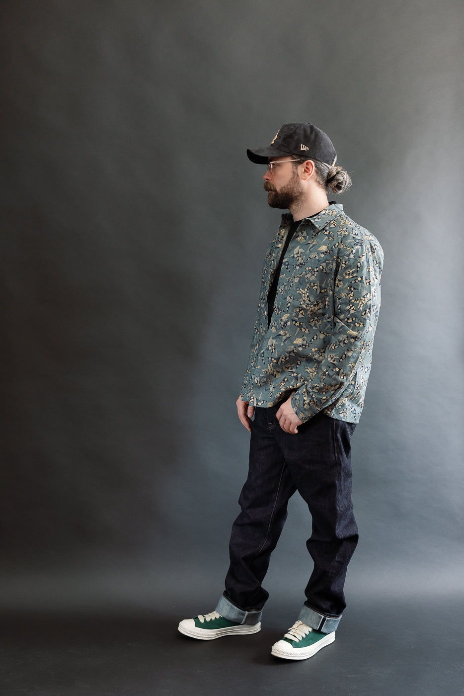 True Shirt - Oragami Poplin - Blue