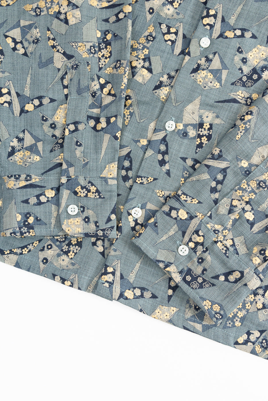 True Shirt - Oragami Poplin - Blue