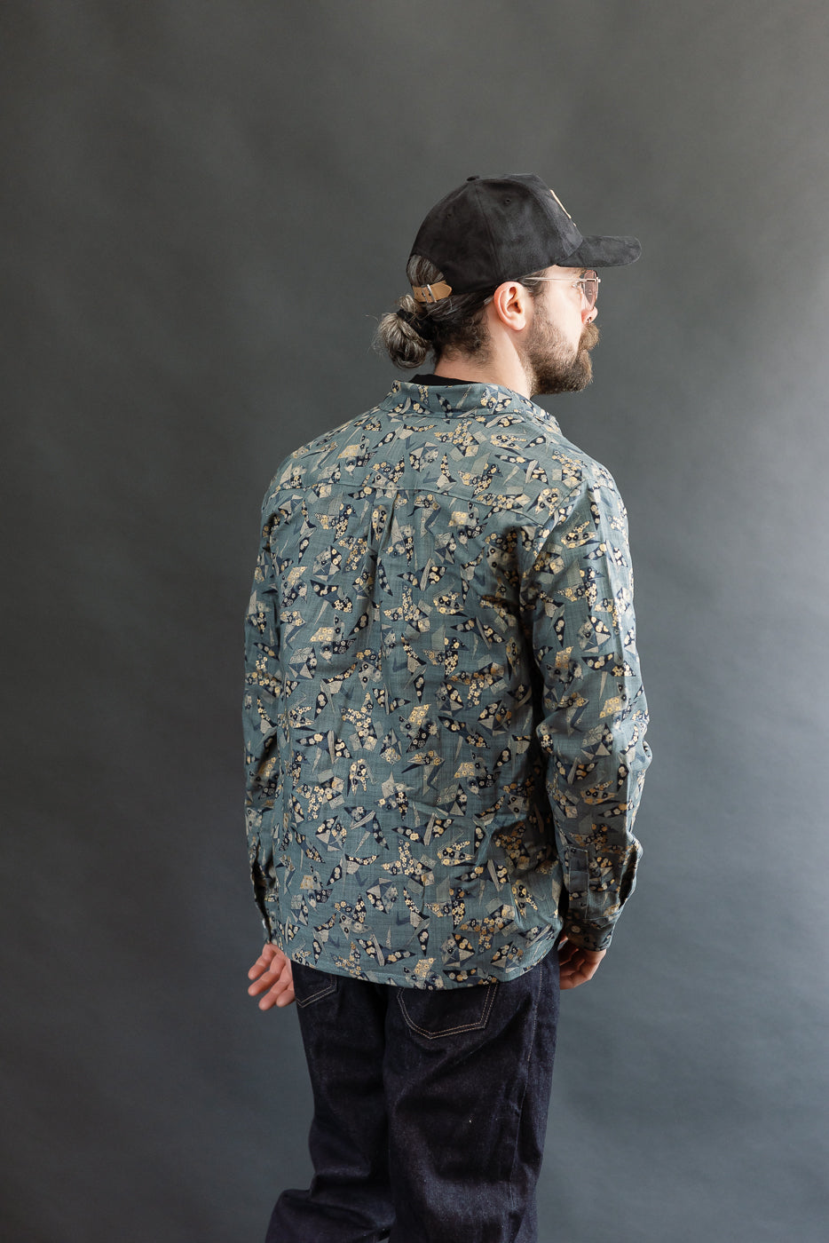 True Shirt - Oragami Poplin - Blue