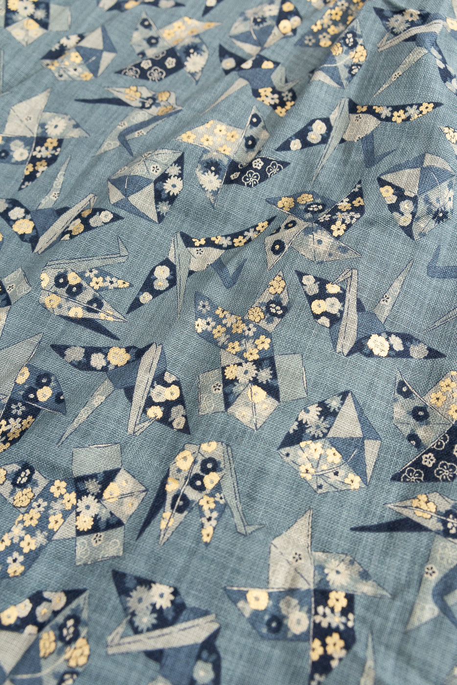 True Shirt - Oragami Poplin - Blue