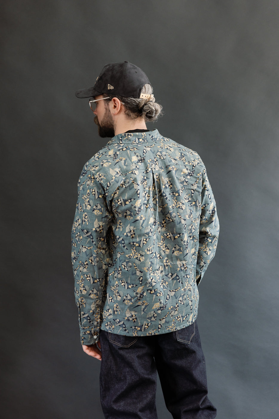 True Shirt - Oragami Poplin - Blue