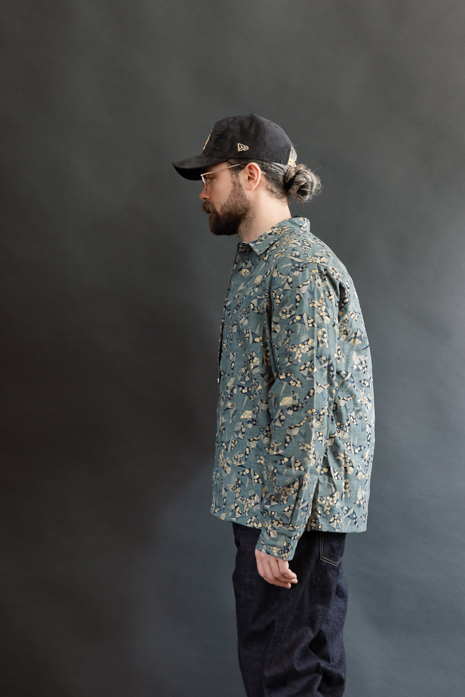 True Shirt - Oragami Poplin - Blue