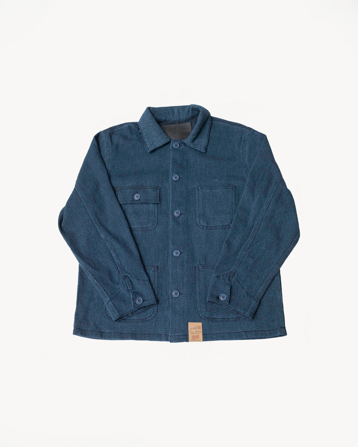 Yagasuri Denim Chore Coat - Indigo