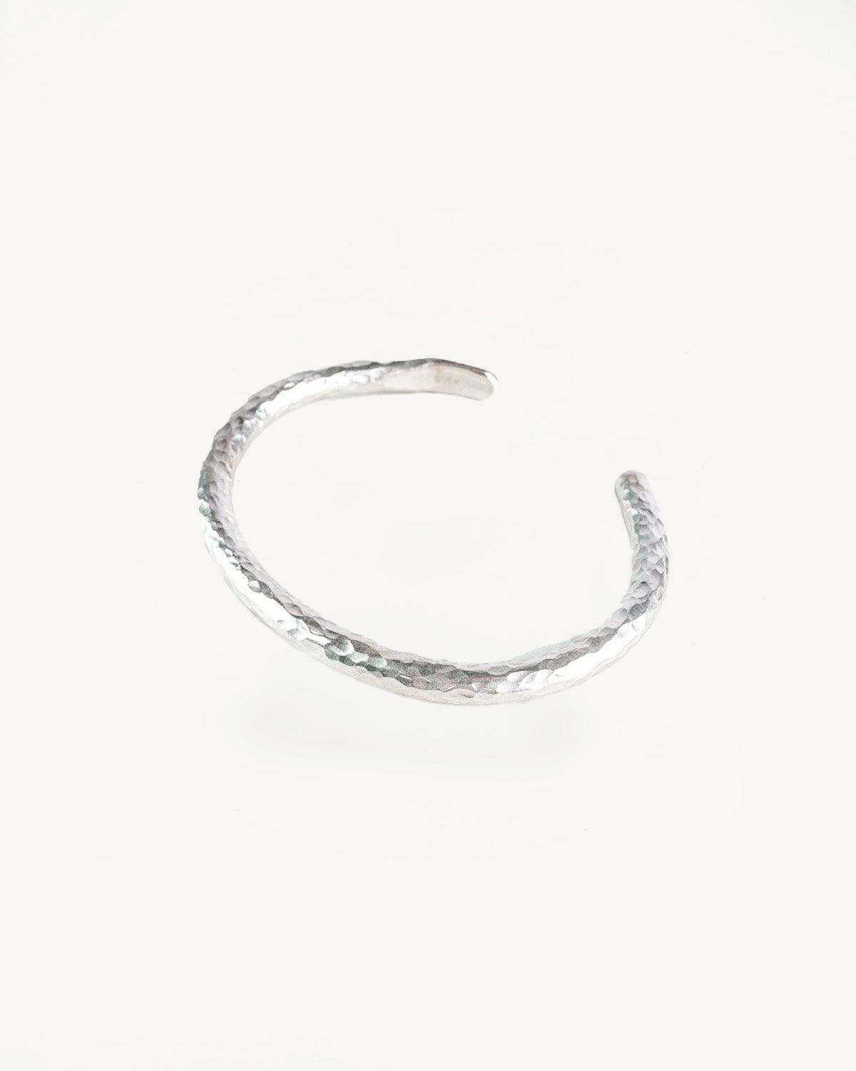 OGL-HHAM-BANGLE-SIL - Hand Hammered Bracelet - Sterling Silver