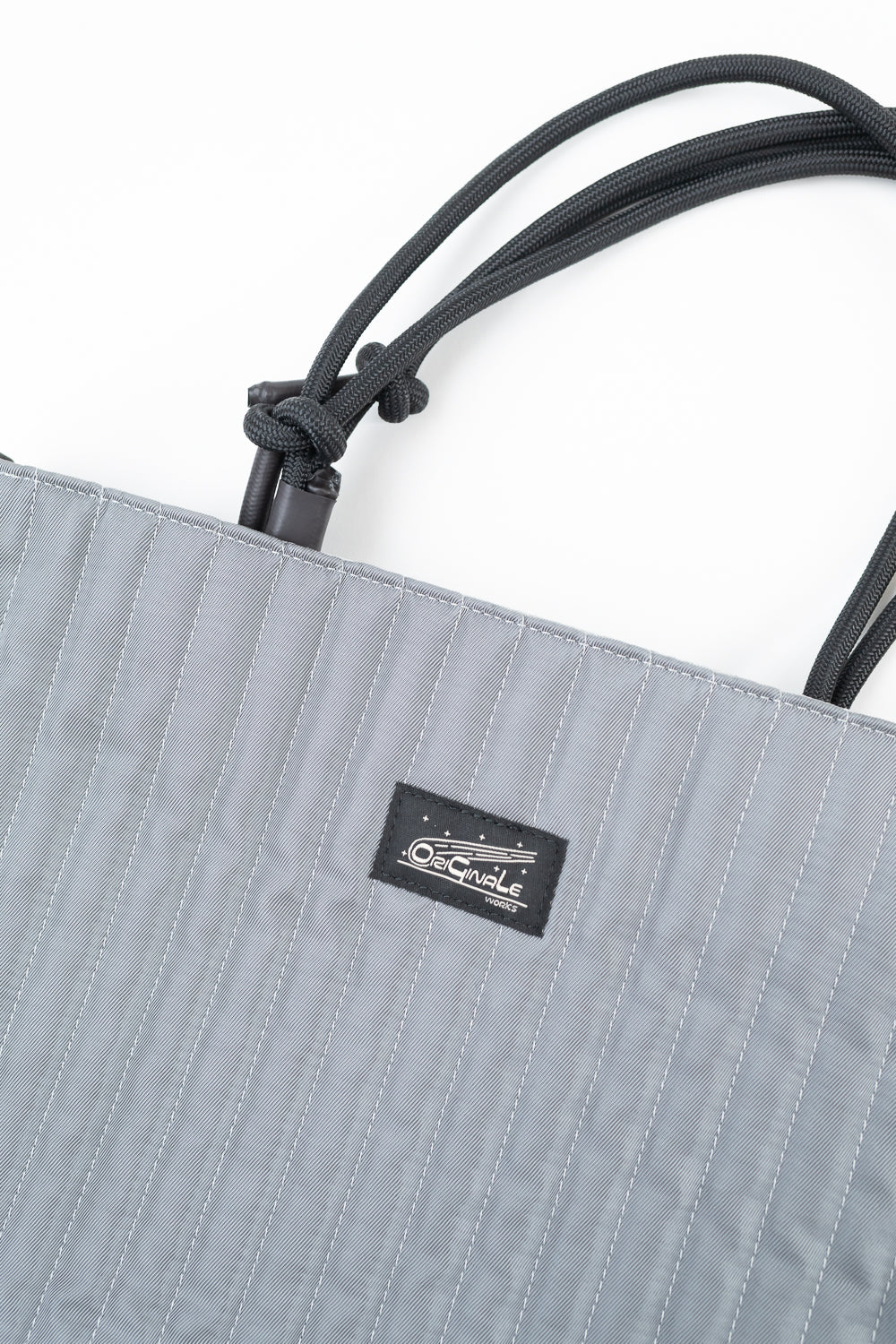 OGL-ORI-MILLIE-UTIL-SIL - OGL Originale Tech Material Millie Utility Tote Bag - Silver