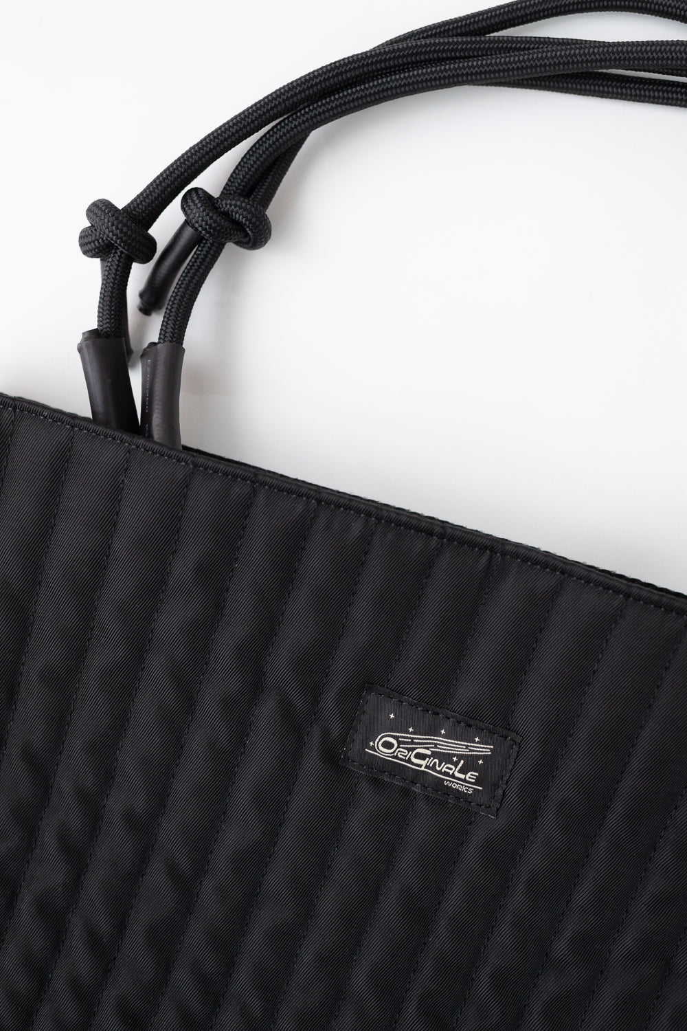 OGL-ORI-MILLIE-UTIL-BLK - OGL Originale Tech Material Millie Utility Tote Bag - Black