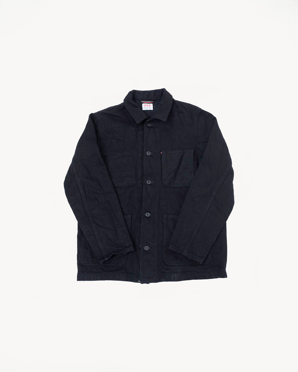 03502-ZR-BKBK - 20oz Secret Denim Coverall - Black, Black