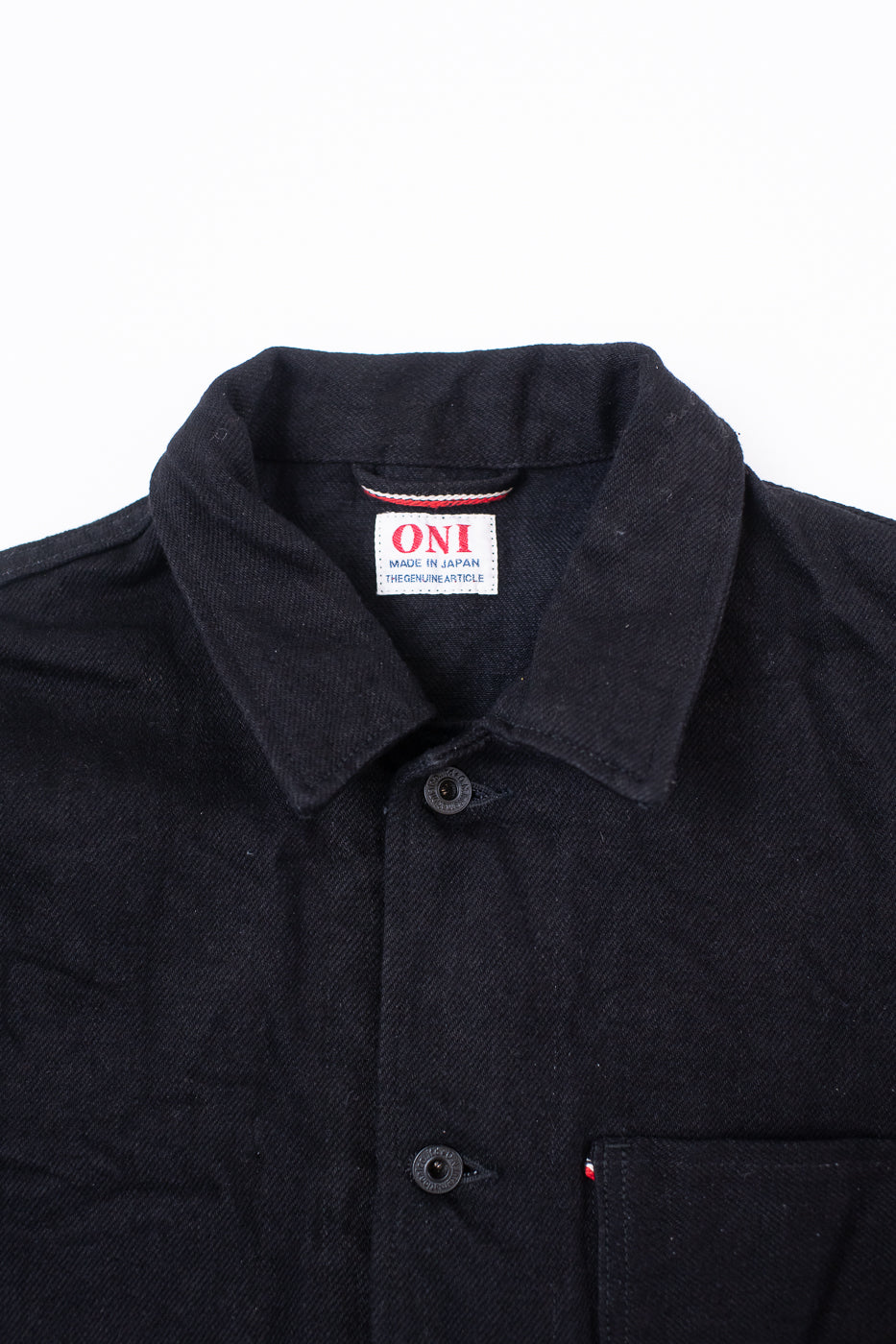 03502-ZR-BKBK - 20oz Secret Denim Coverall - Black, Black