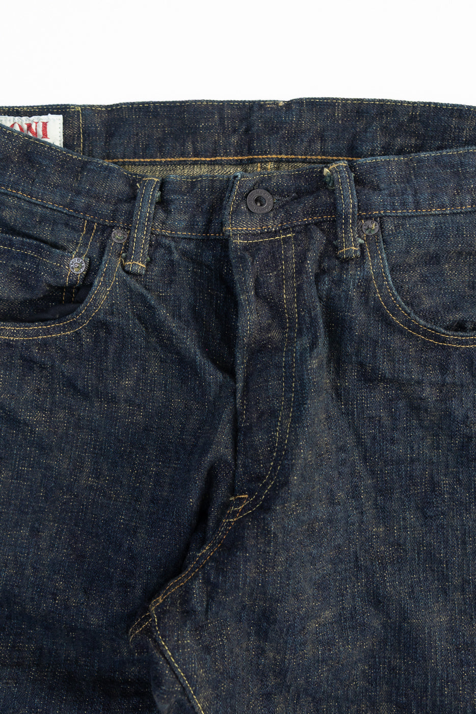 277BUM-KS - 17oz Bumpy Denim Kusaki - Just Right Straight | Dant