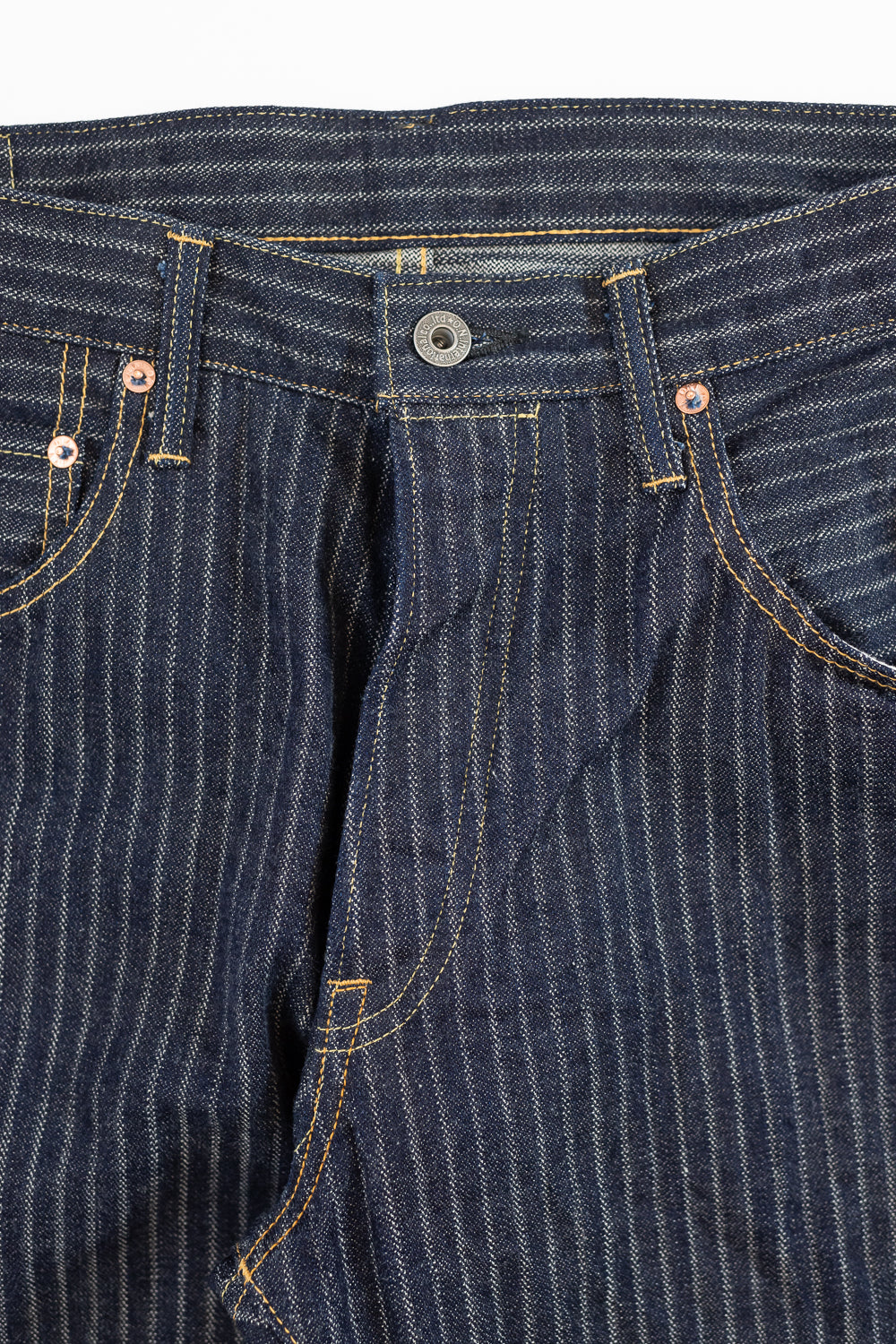 022-HJS - 12oz Harinuki Jacquard Stripe Selvedge Denim - Relaxed 
