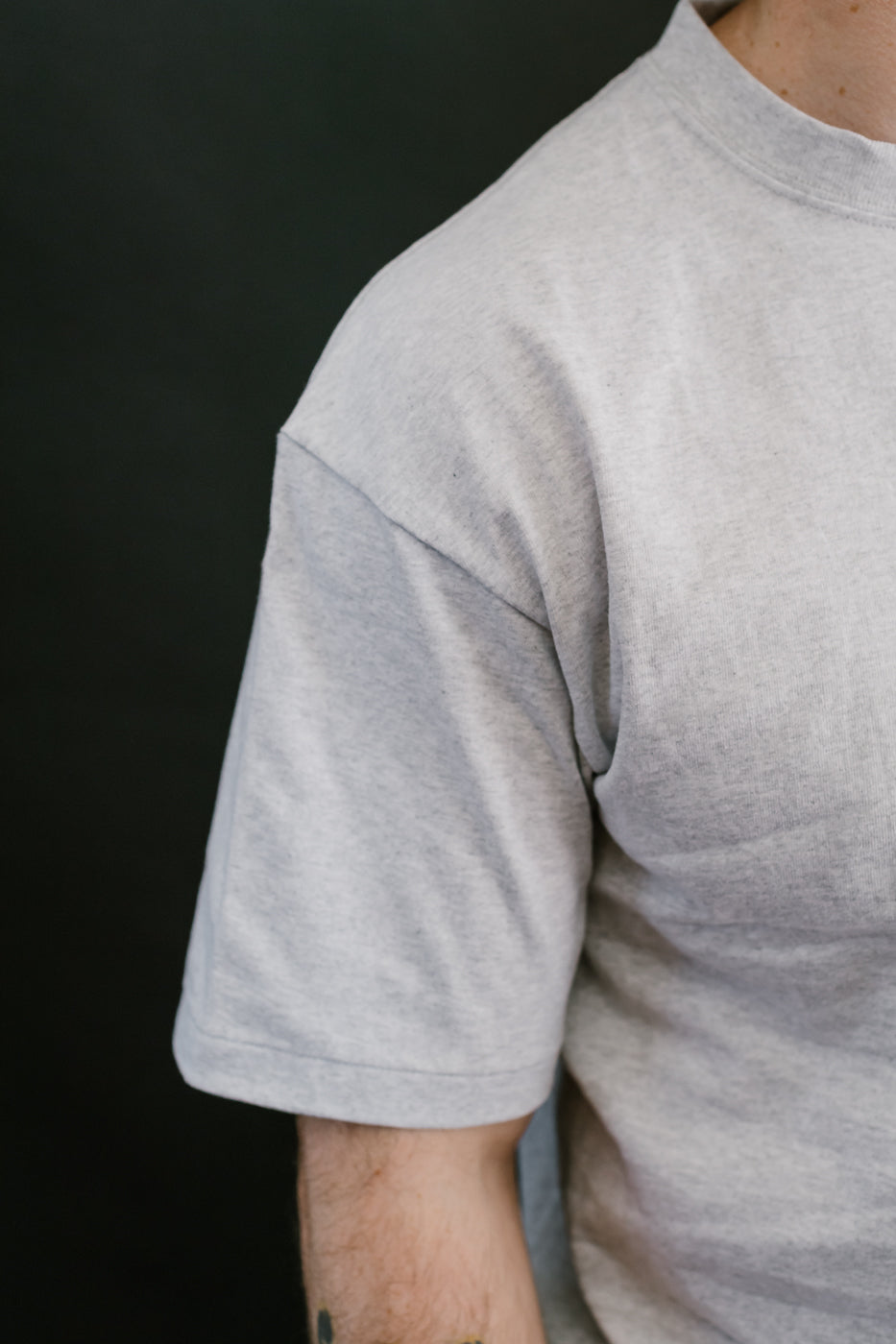 01-0018-64 - Just T-Shirt - Heather Grey
