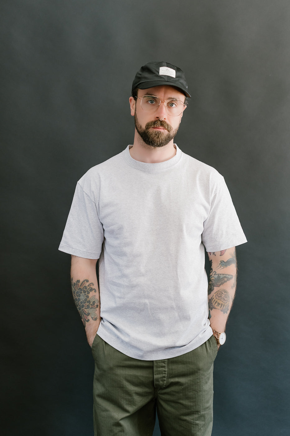 01-0018-64 - Just T-Shirt - Heather Grey